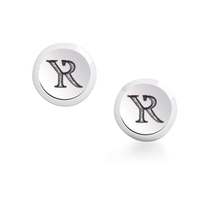 Sterling Silver Signature Circle Stud Earrings
